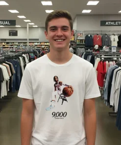 New York Knicks Jalen Brunson 9000 career points shirt