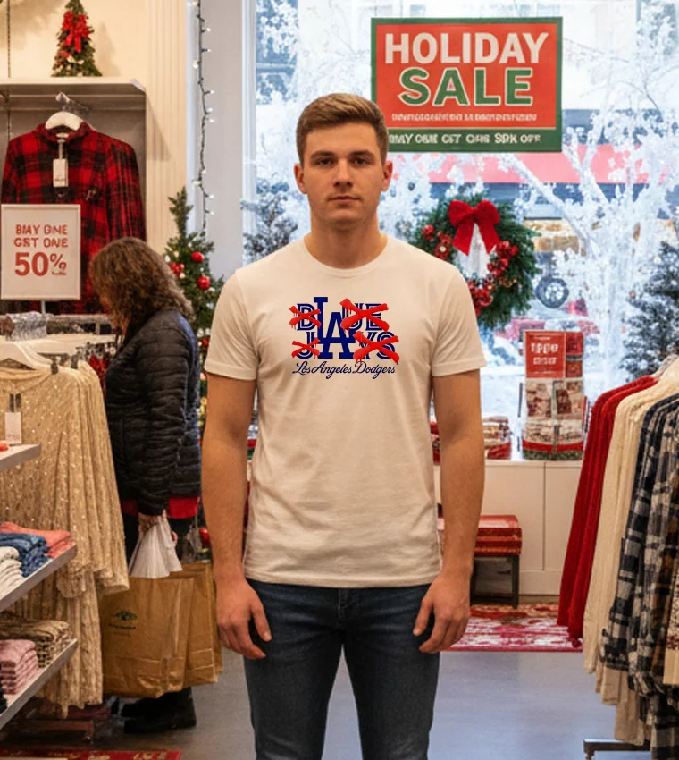 Not Blue Jays Which Is Dodgers - white-t-shirt Not Blue Jays Which Is Dodgers White T Shirt 2