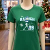 Seattle Mariners Cal Raleigh Number 29 Mvp Signature Cartoon Green T Shirt 1