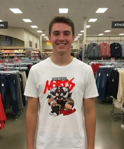 Wwe The Beast Mortos Bestia Furiosa   White T Shirt